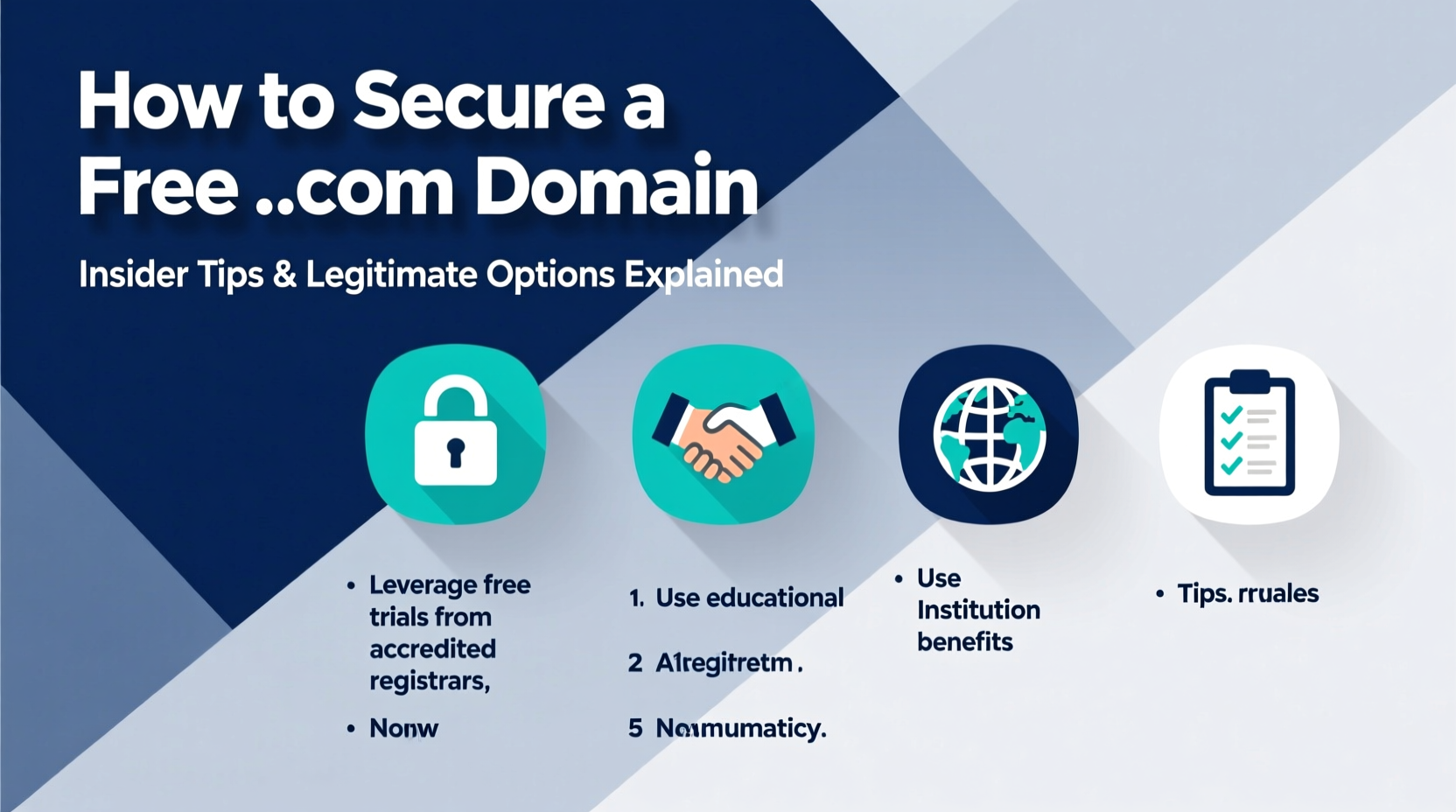 how to secure a free com domain insider tips and legitimate options explained