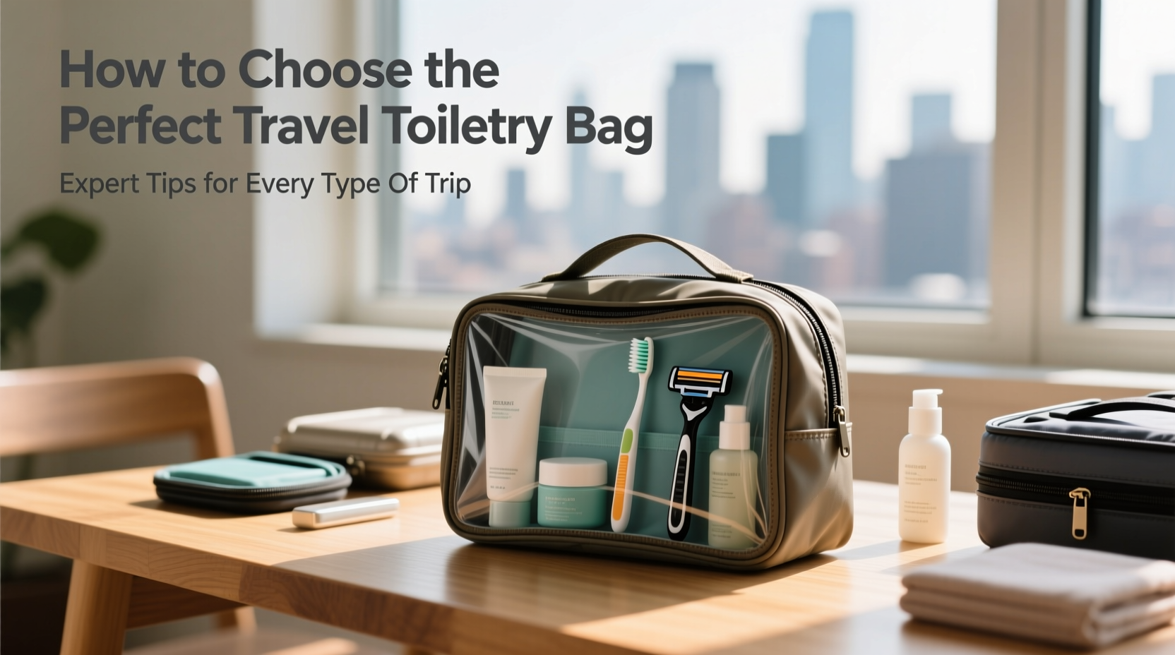 how to choose the perfect travel toiletry bag expert tips for every type of trip