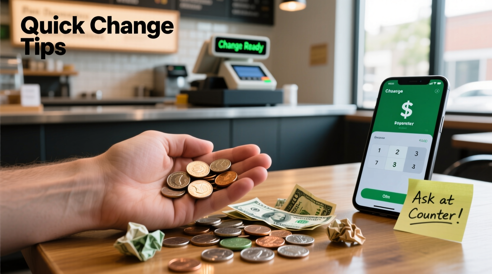 Practical Ways To Get Change Quickly Tips For Getting Coins And Small Bills