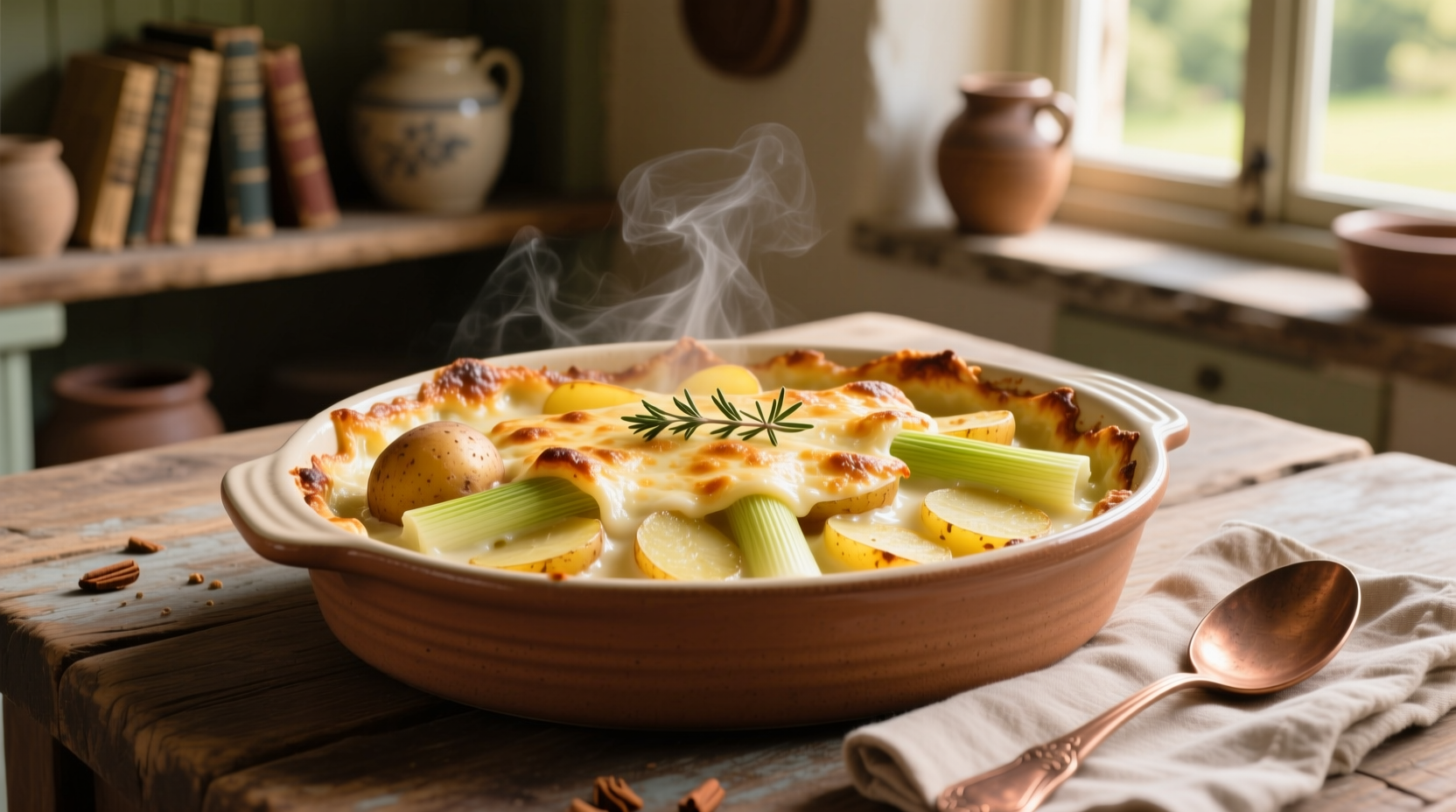 Perfect Potato and Leek Gratin: Classic French Recipe