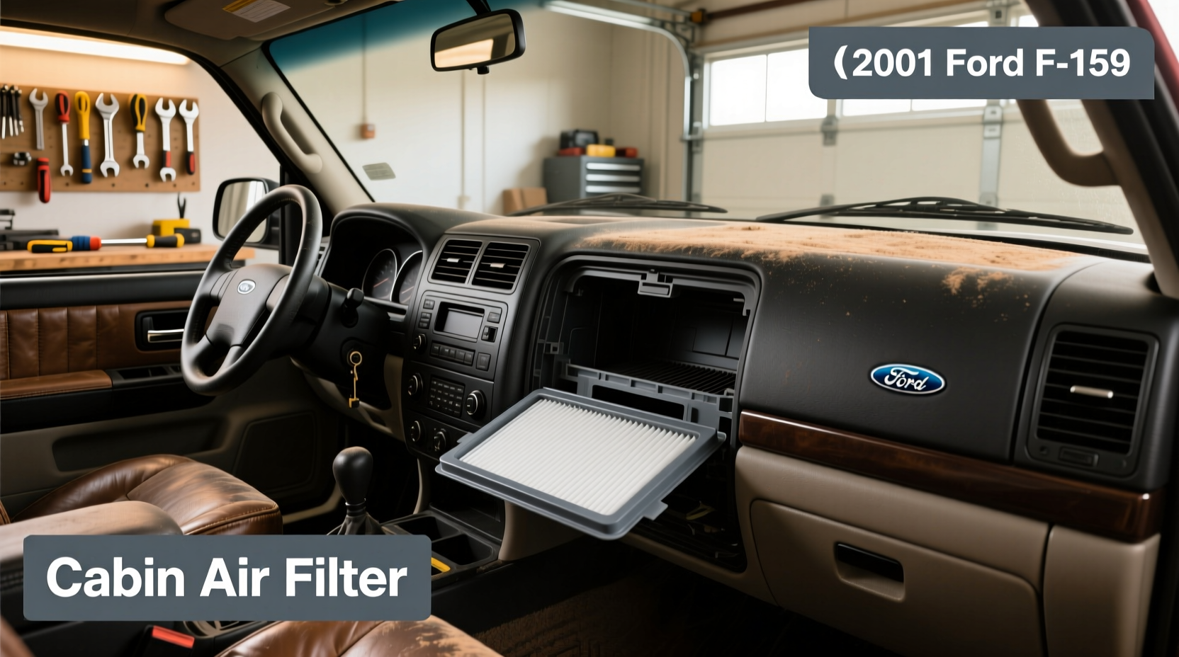2001 f150 cabin air filter location replacement guide
