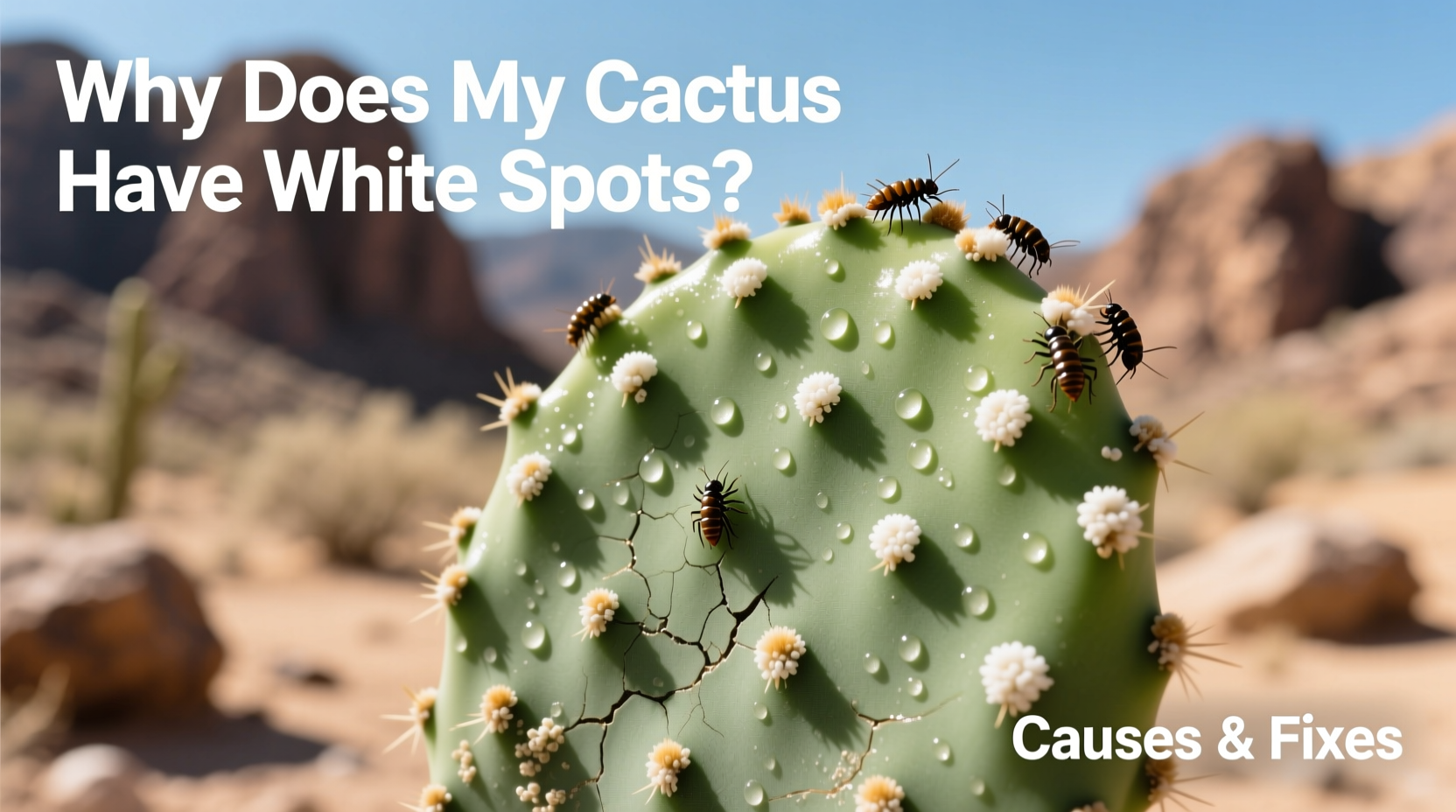 Why Does My Cactus Have White Spots? Causes & Fixes