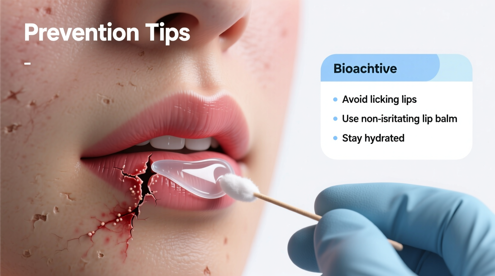 breaking out above lip causes treatment and prevention