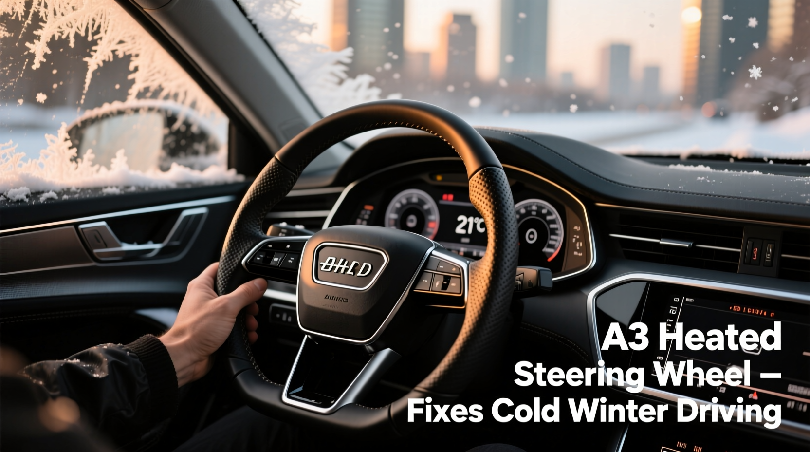 a3 winter steering wheel cold