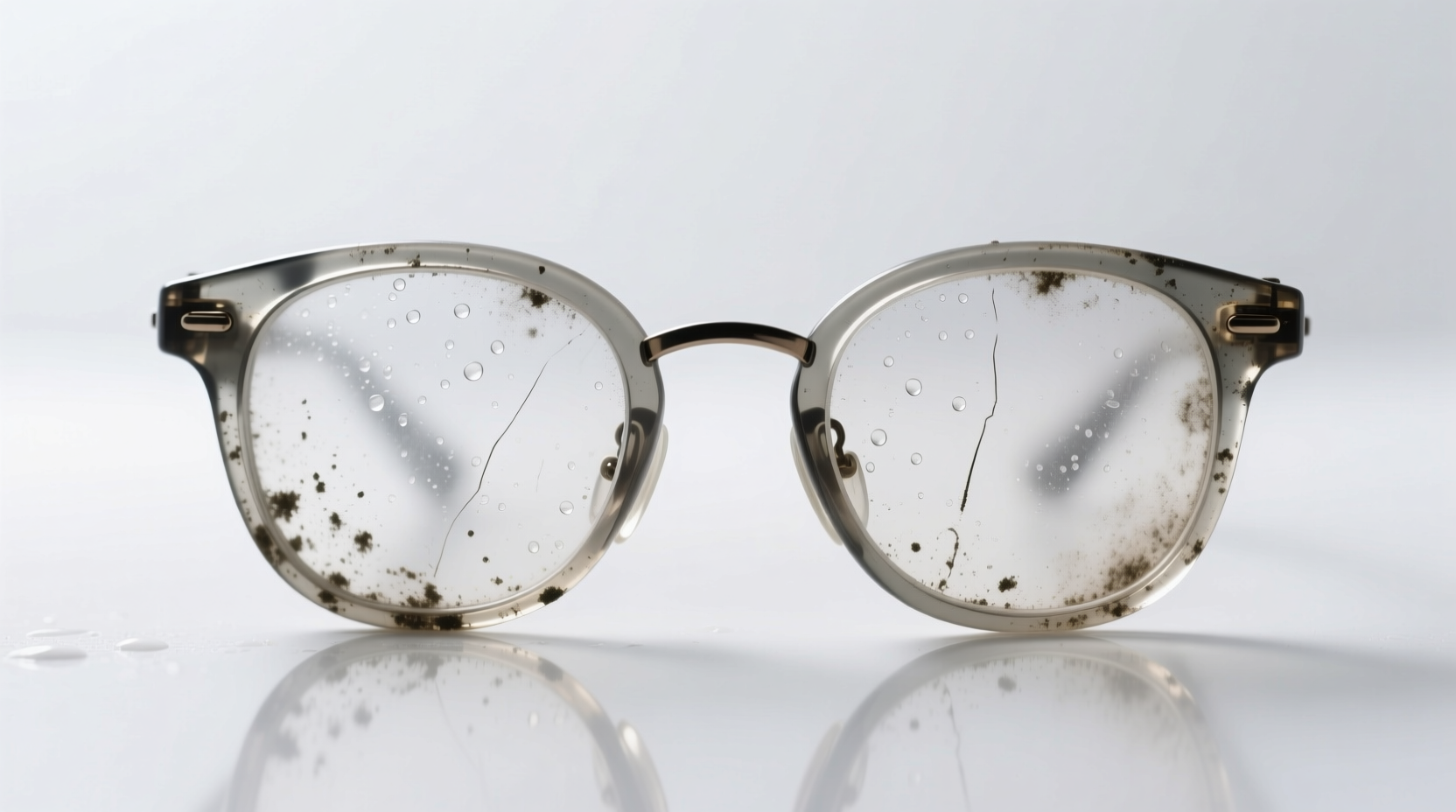 cleaning cloudy glasses