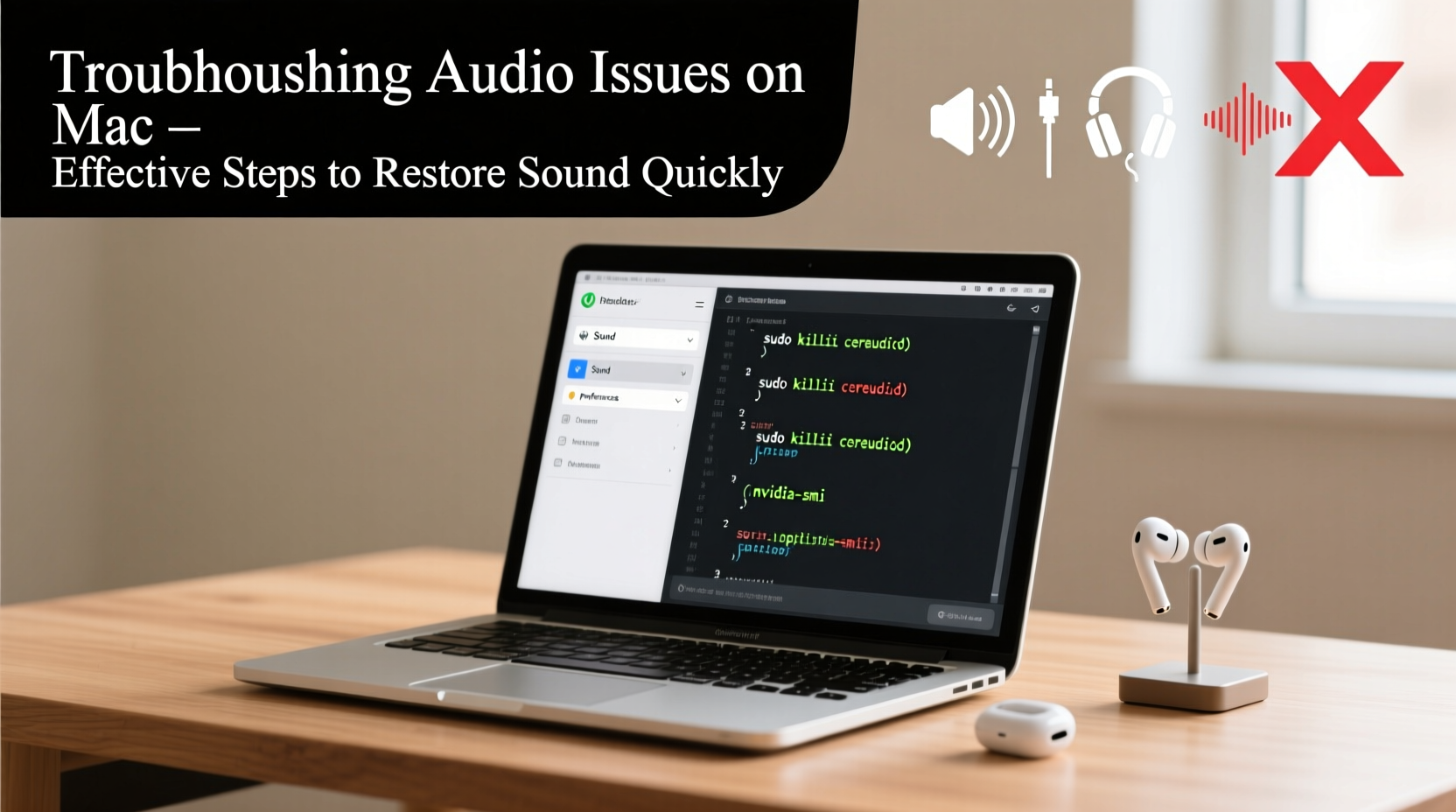 troubleshooting audio issues on mac effective steps to restore sound quickly