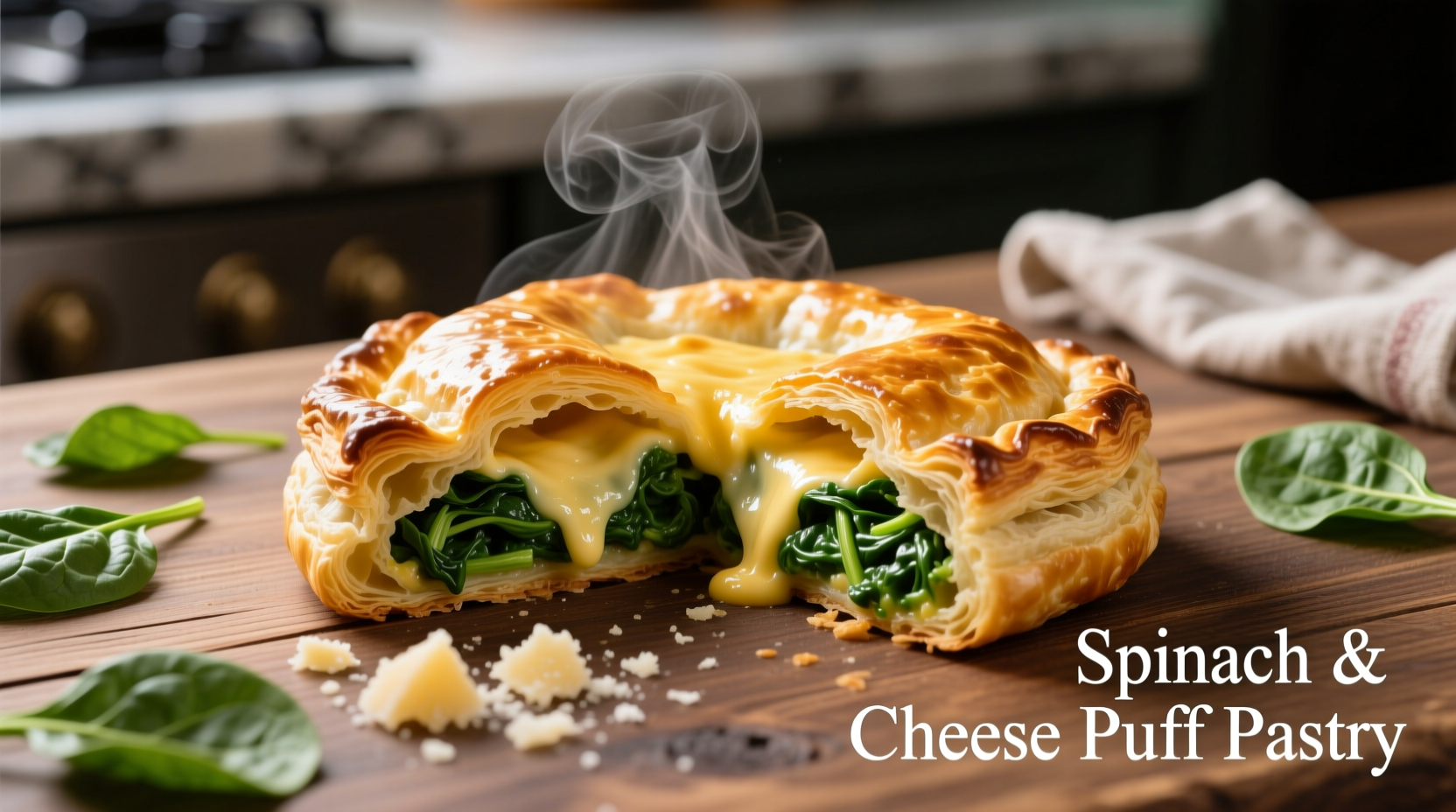 Perfect Spinach and Cheese Puff Pastry Recipe