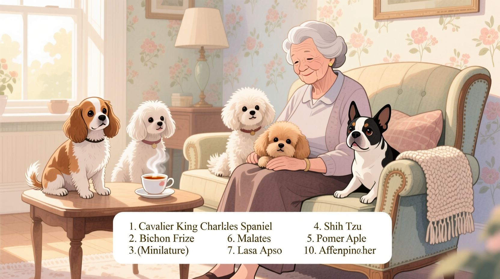 top 10 best dogs for elderly women comfort and companionship guide