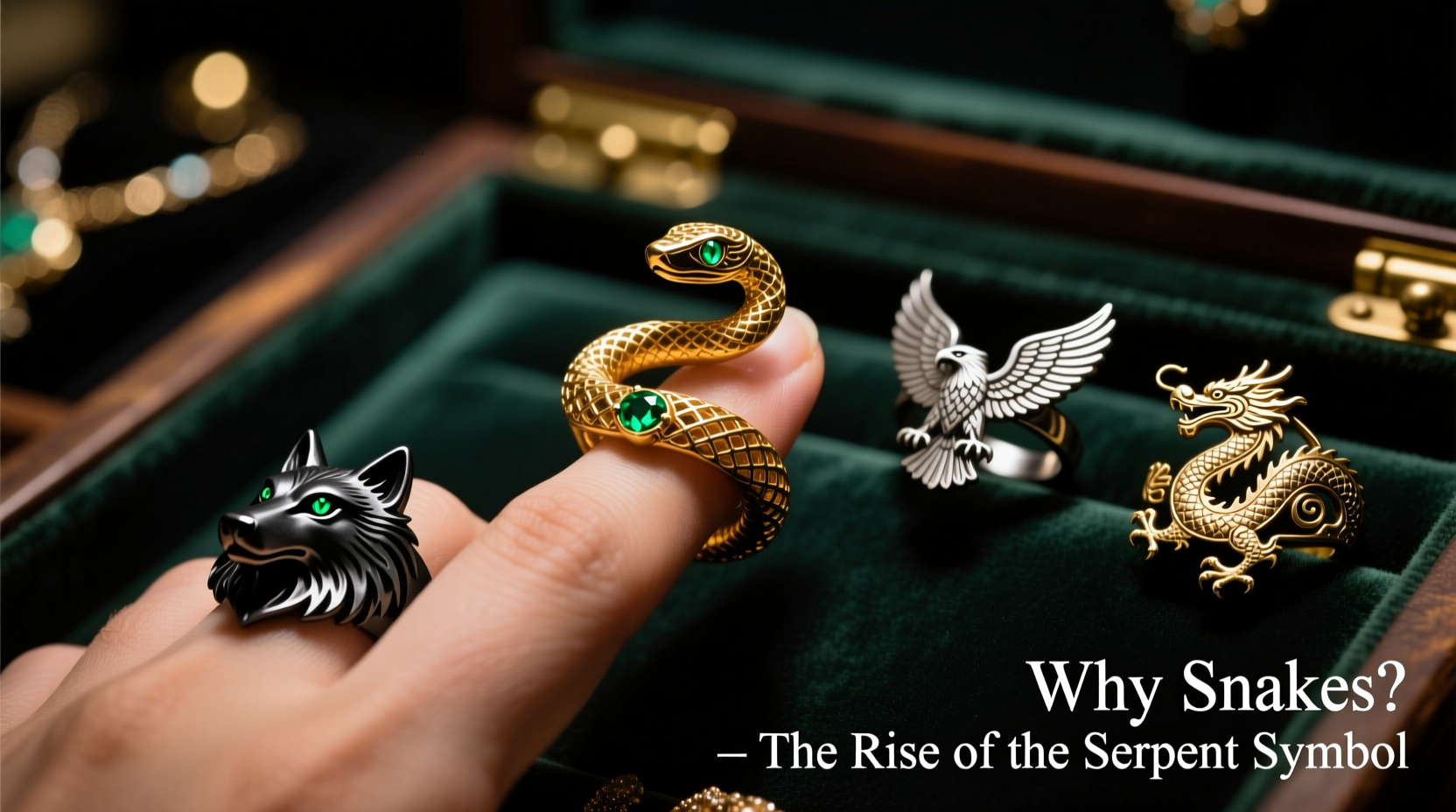 snake ring vs other animal rings why is everyone so obsessed with snakes lately