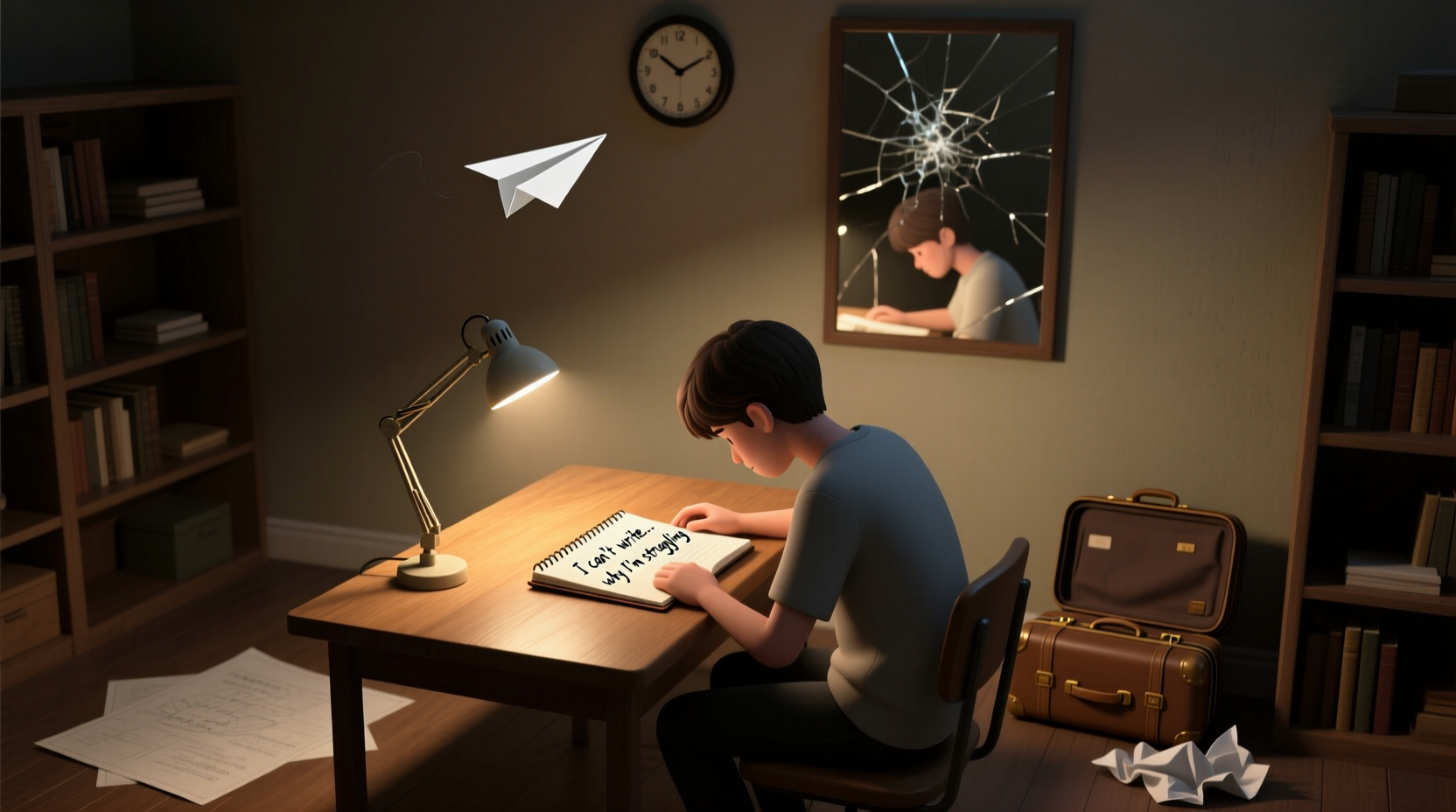 cant write reasons why youre struggling and how to fix it