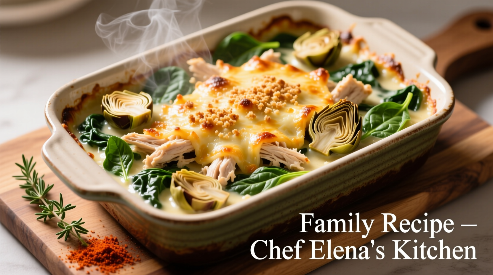 Perfect Spinach Artichoke Chicken Casserole Recipe | 45 Min