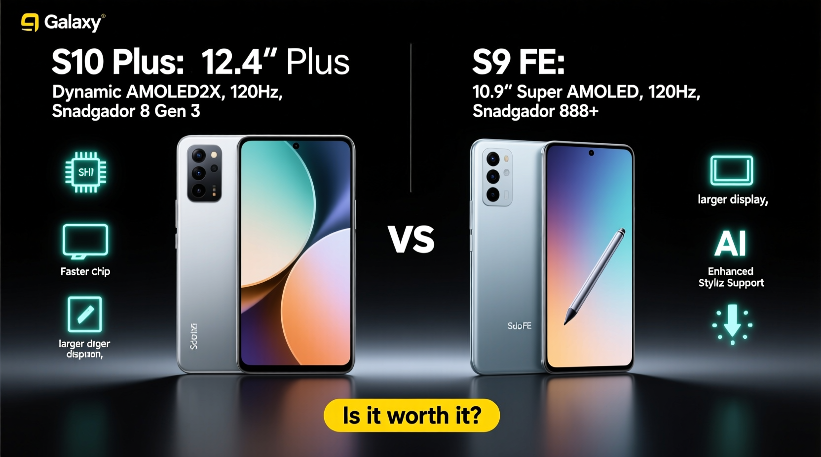 galaxy tab s10 plus vs s9 fe is the upgrade really worth it