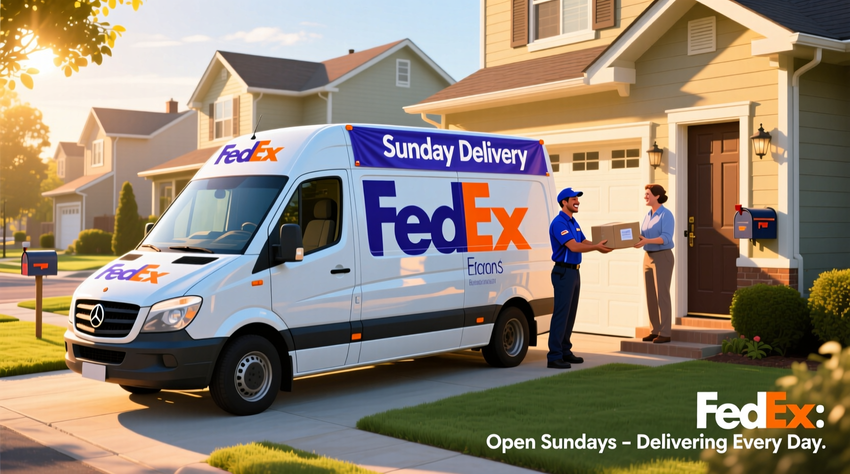is fed ex open on sundays