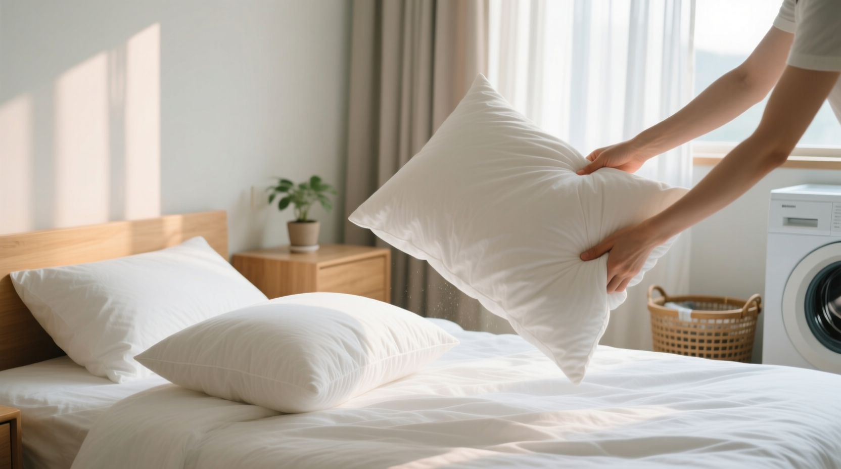 properly launder your pillows