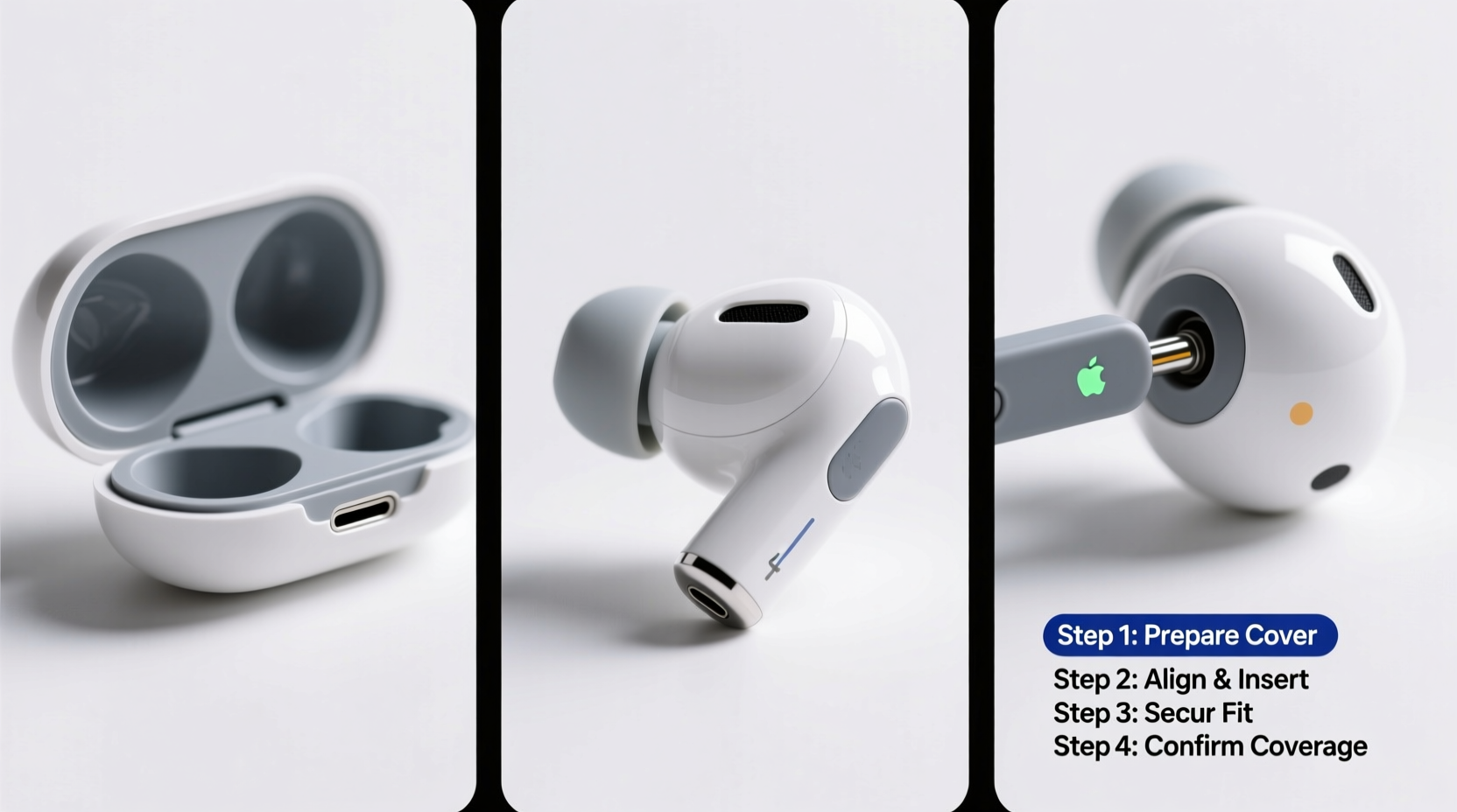 step by step guide to installing an airpods 4 protective cover for maximum protection