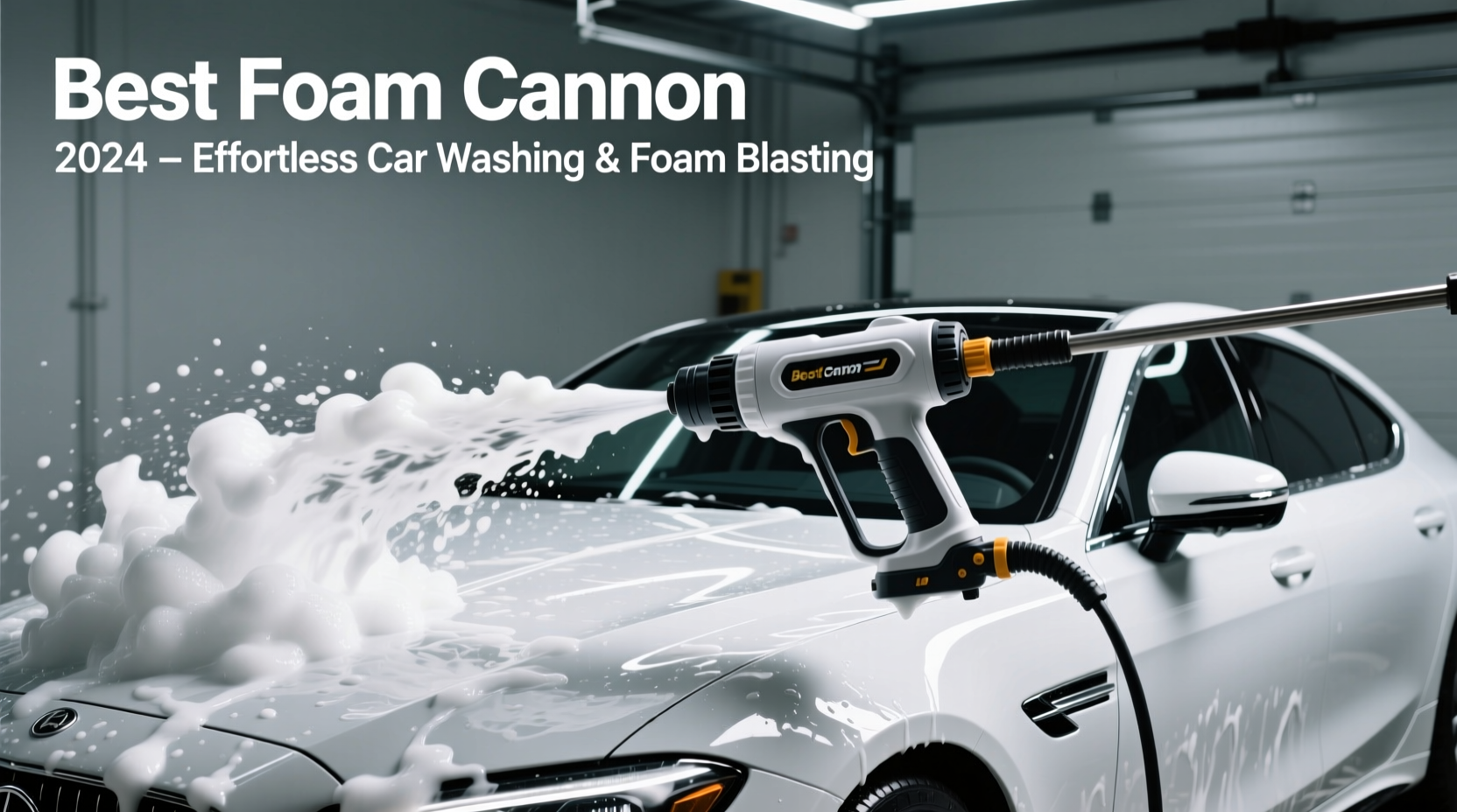 discover the best foam cannon for effortless car washing and foam blasting