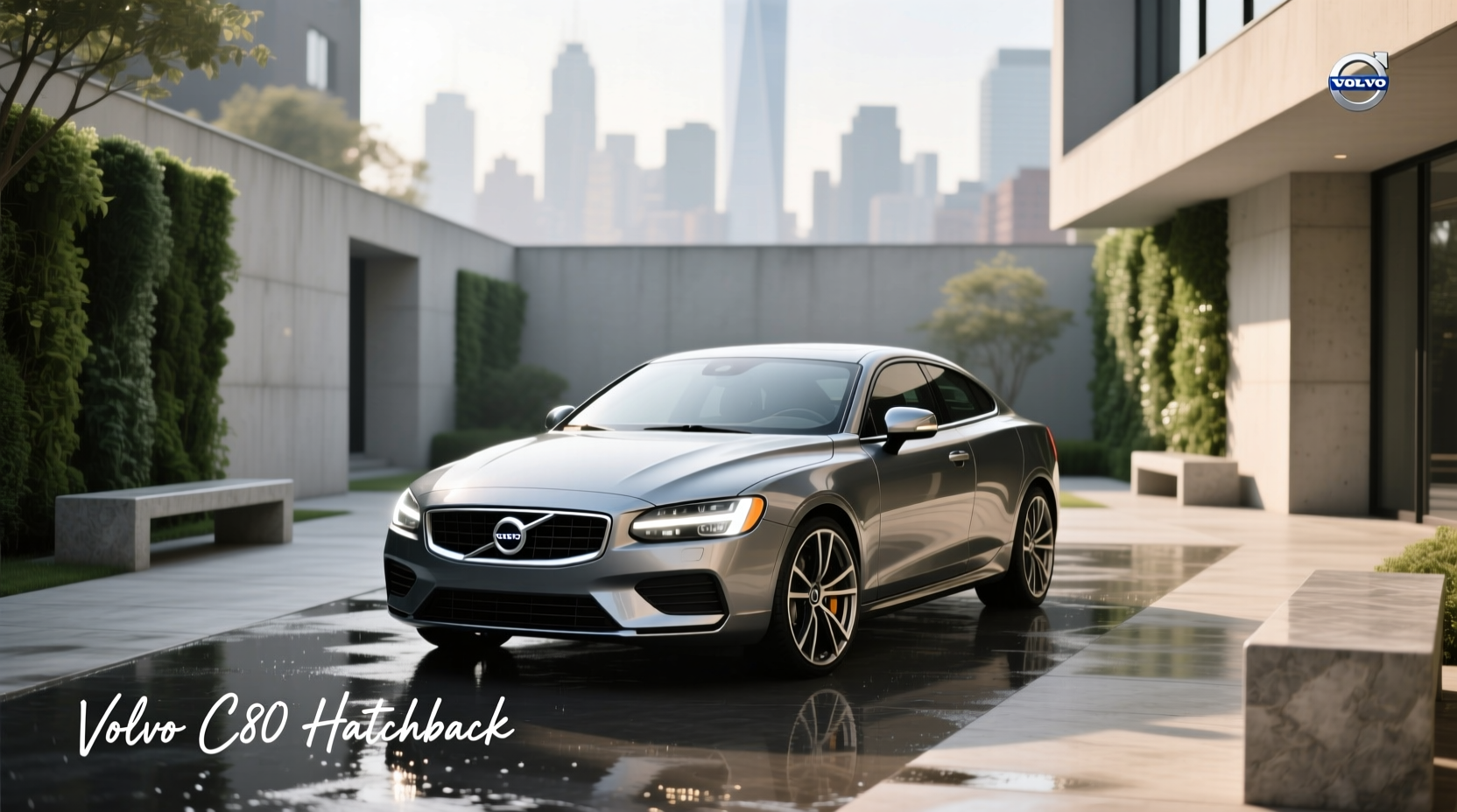 2007 Volvo S80 exterior profile showing sleek hatchback-like trunk design