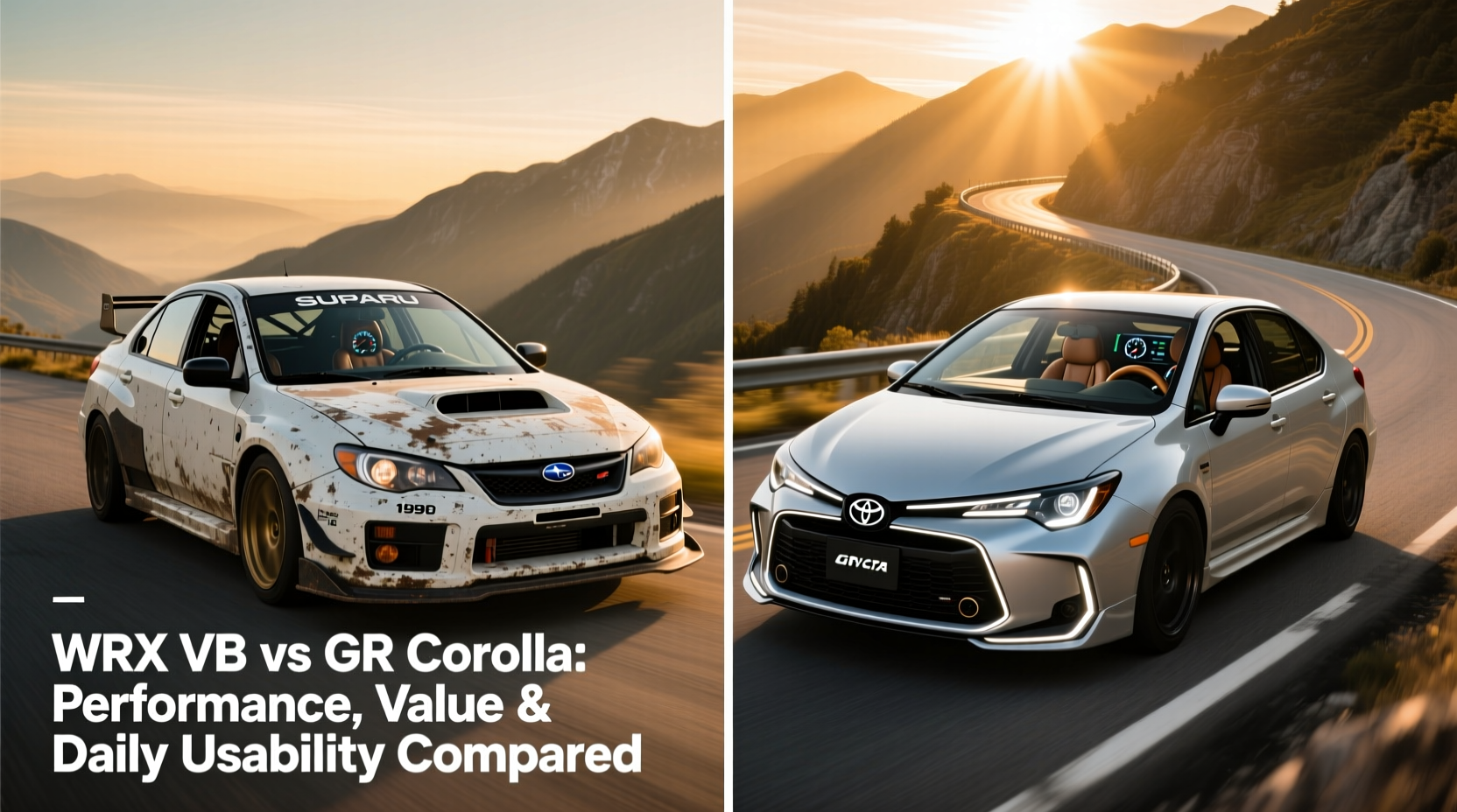 wrx vb vs gr corolla