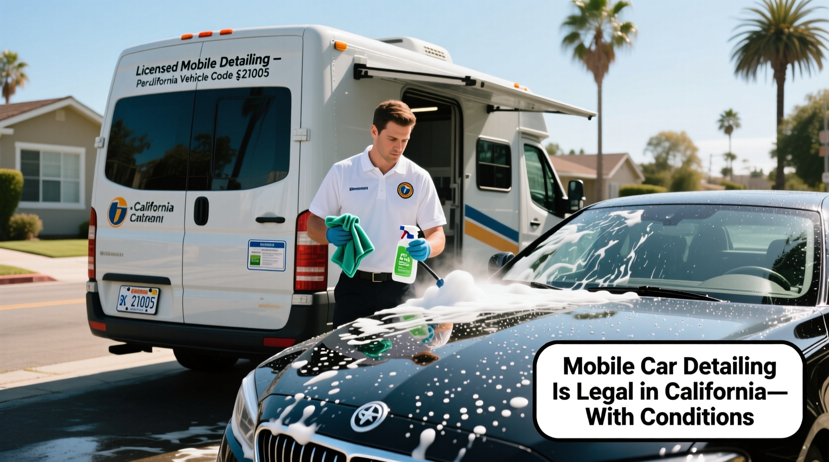 ca mobile detailing legality