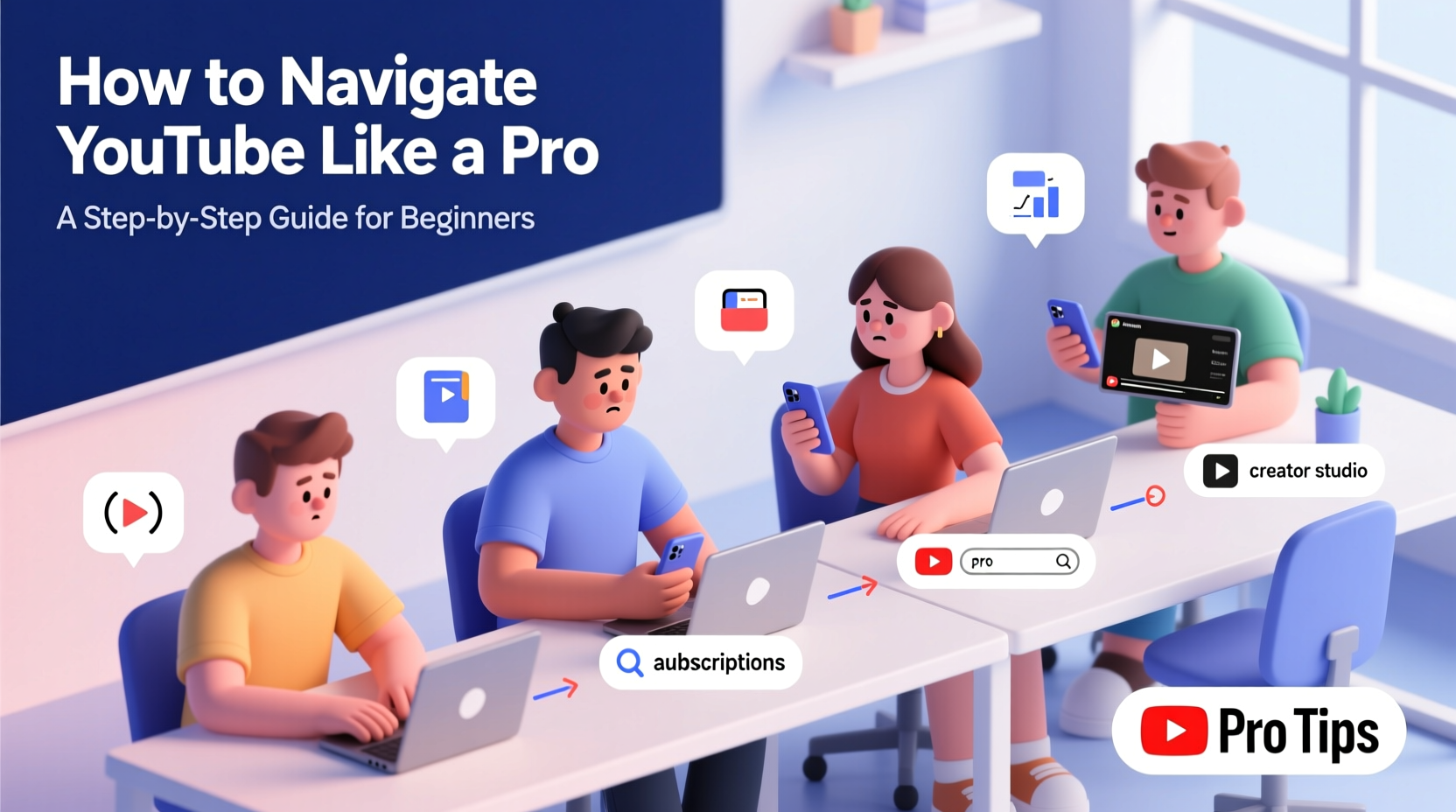 how to navigate youtube like a pro a step by step guide for beginners