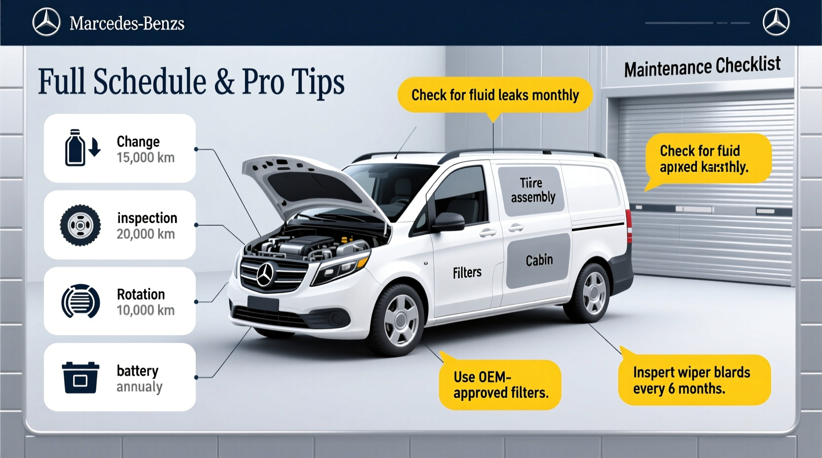 vito maintenance checklist