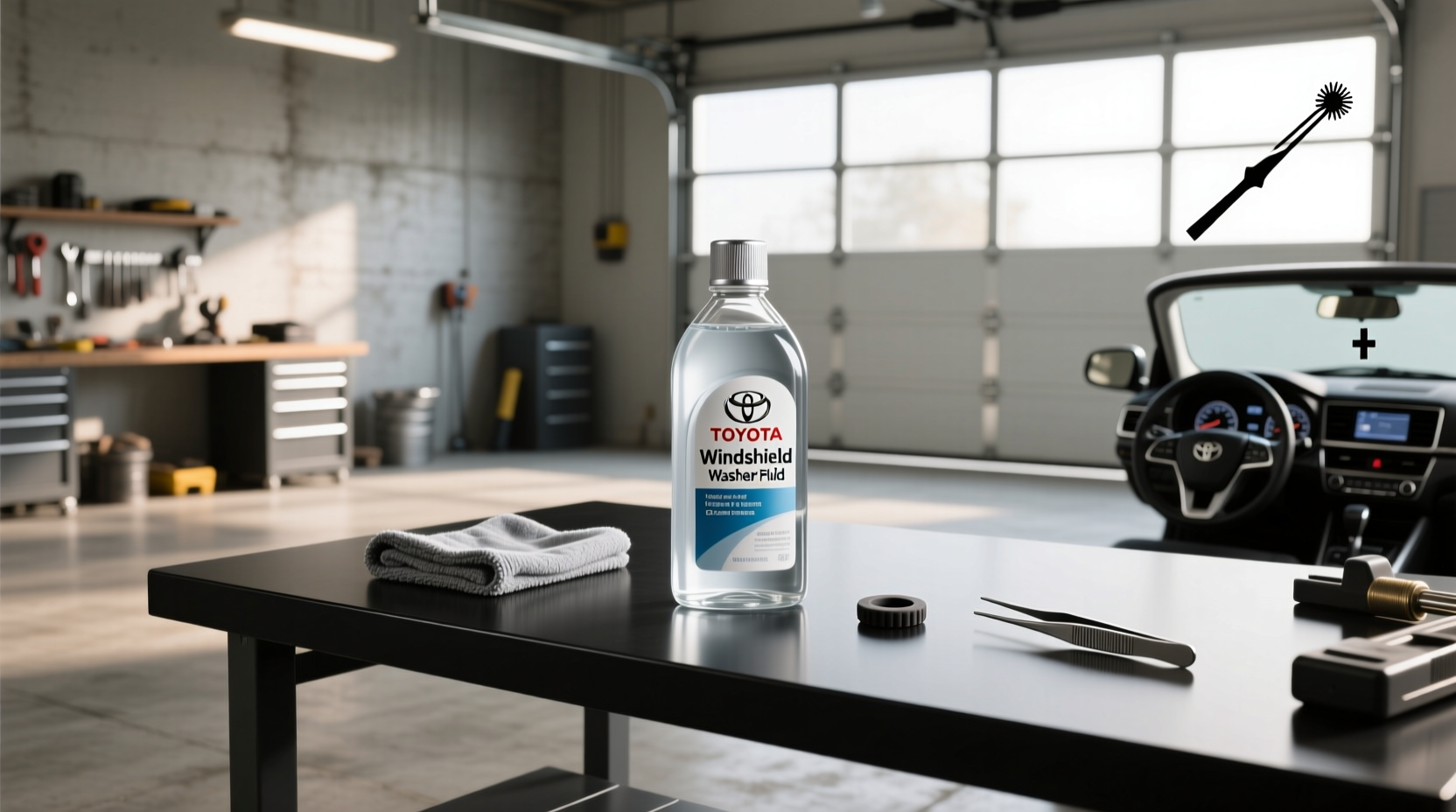 How to Use Toyota Windshield Washer Fluid Concentrate Properly