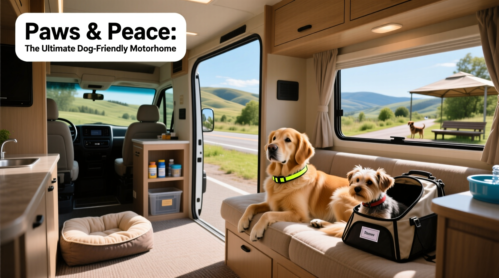 comfort and safety finding the best motorhome for dogs on the road