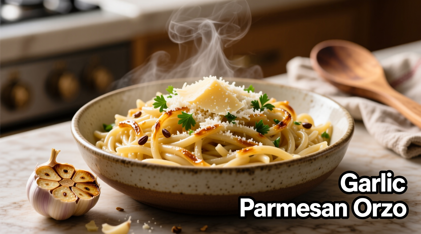 Perfect Garlic Parmesan Orzo Recipe: 20-Minute Creamy Pasta