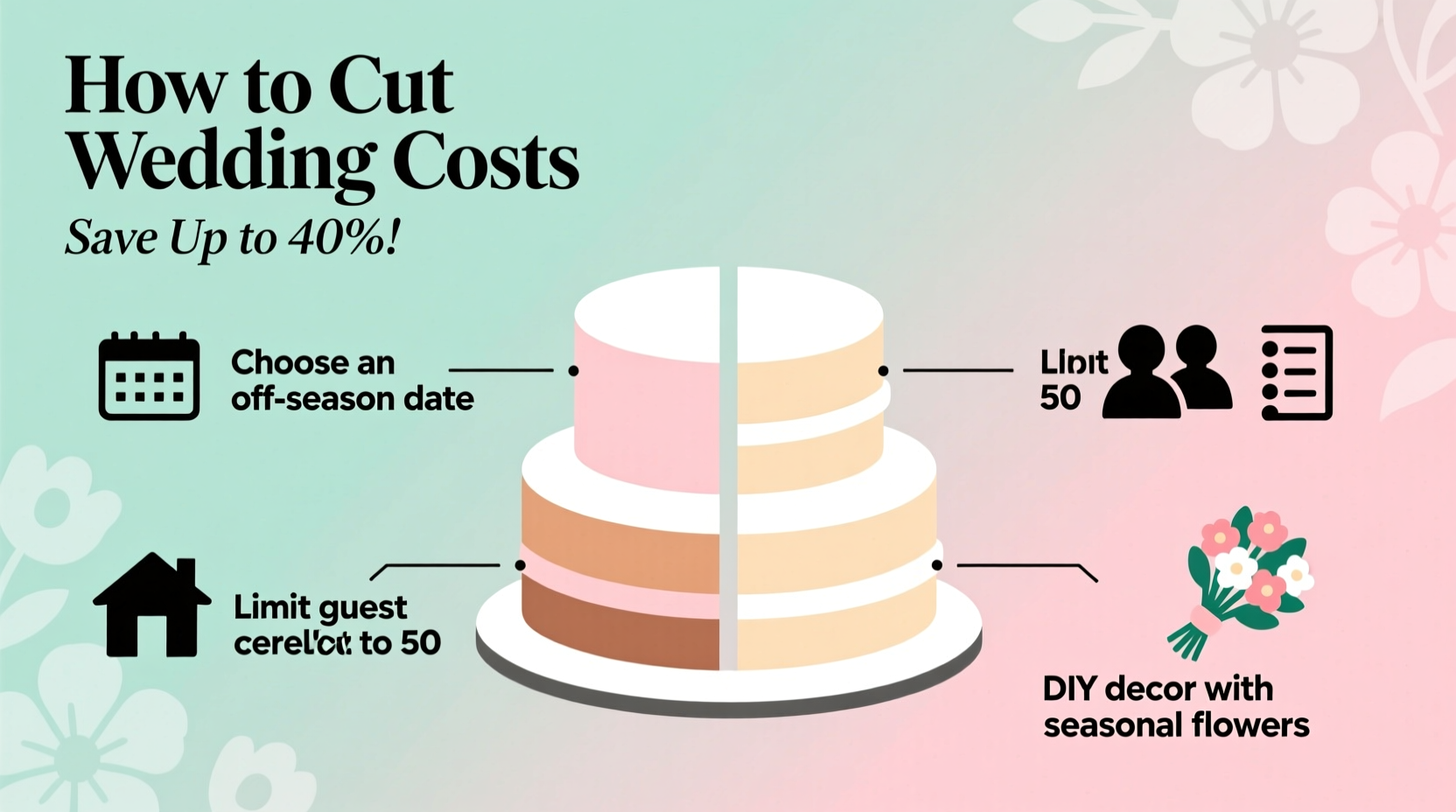 how to cut wedding costs