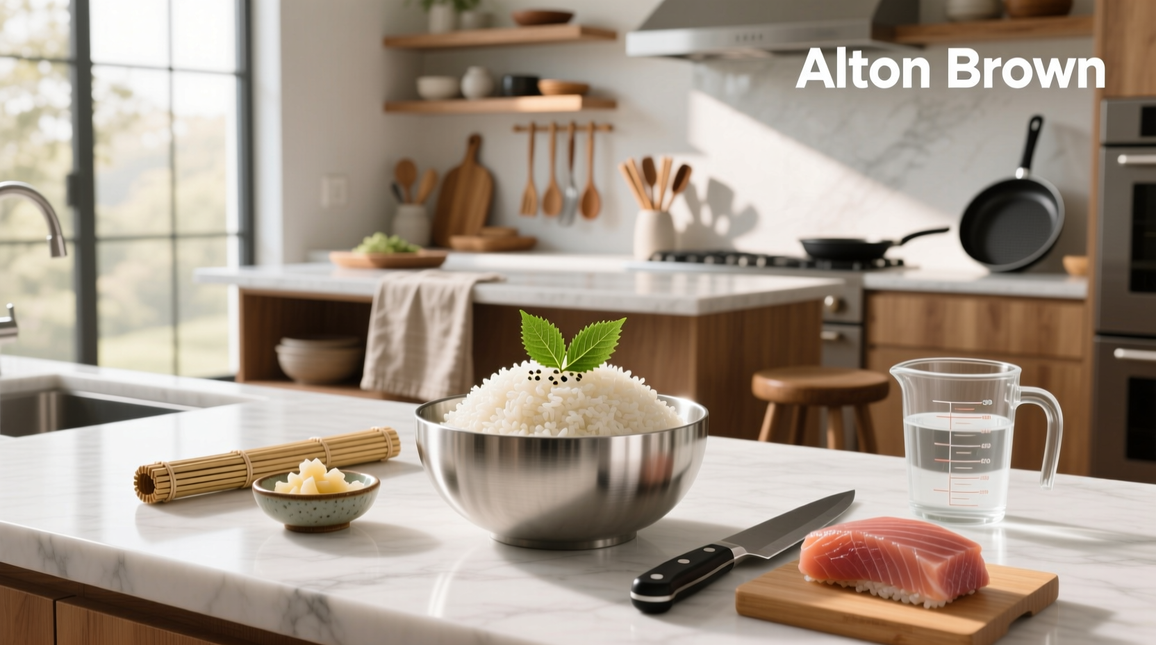 alton brown sushi rice guide