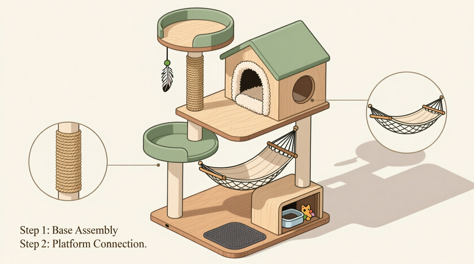 creative diy guide how to make a cat tree house that boosts your cats play and comfort