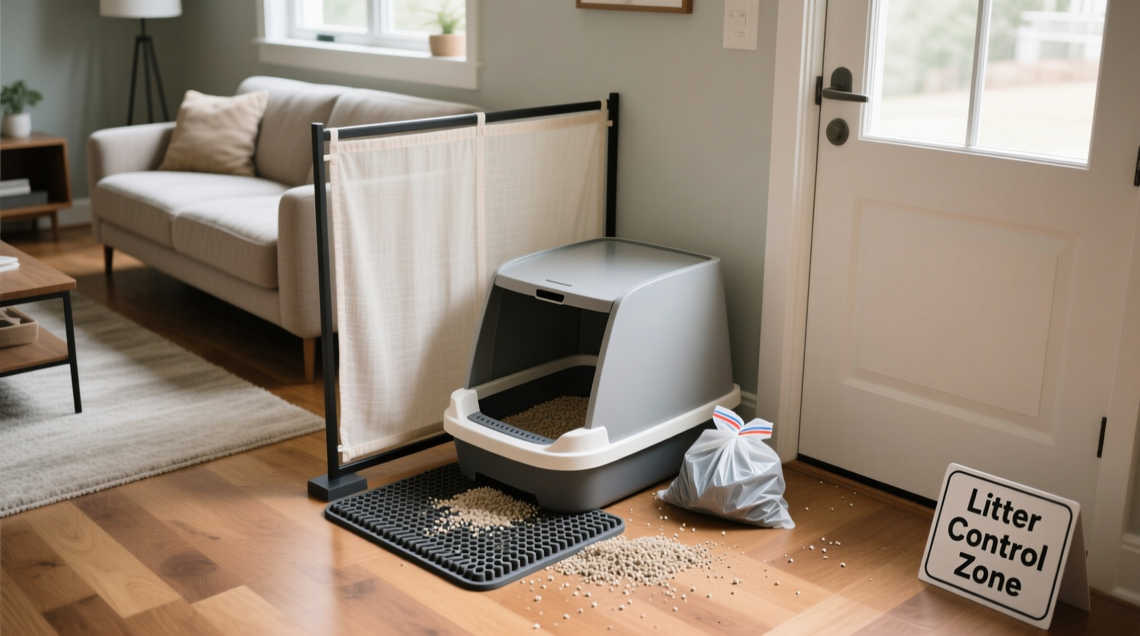 effective strategies to prevent cat litter from spreading everywhere around your home