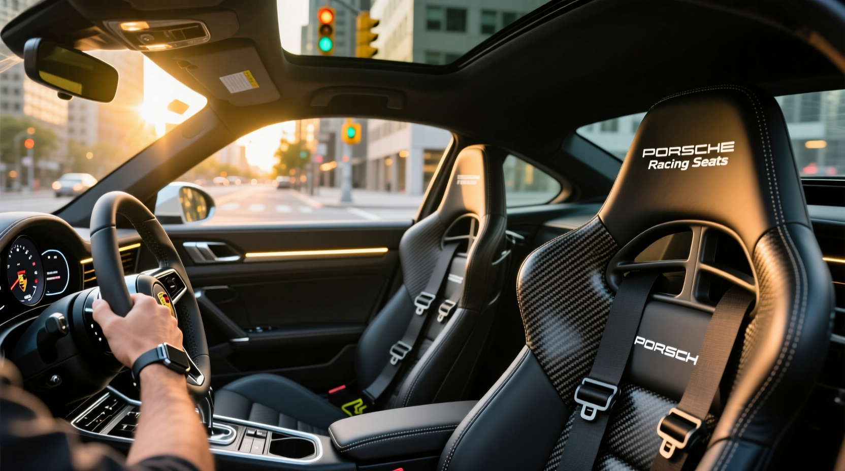 porsche racing seats daily commute