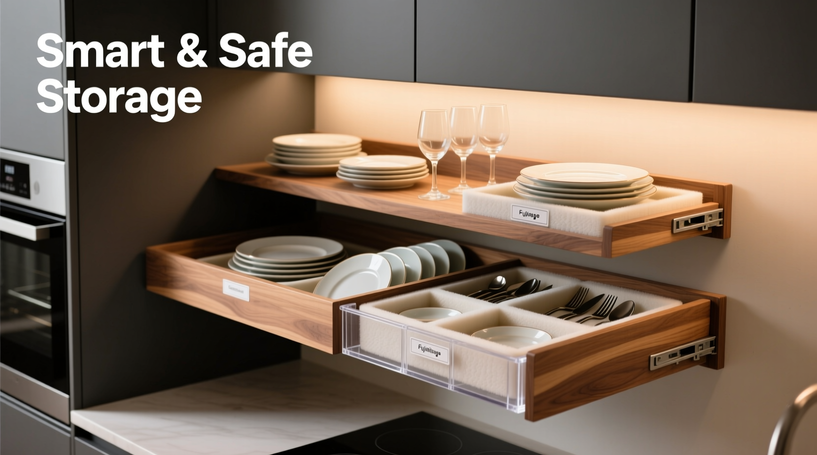 smart and space saving ways to store dinnerware sets without risking damage