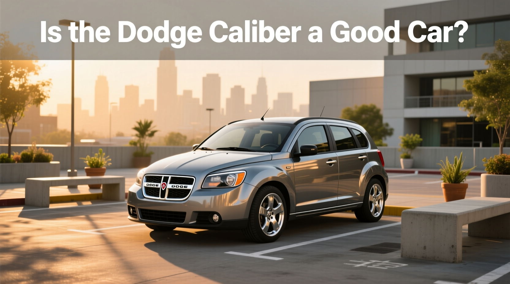 Dodge Caliber interior showing dashboard layout and seating