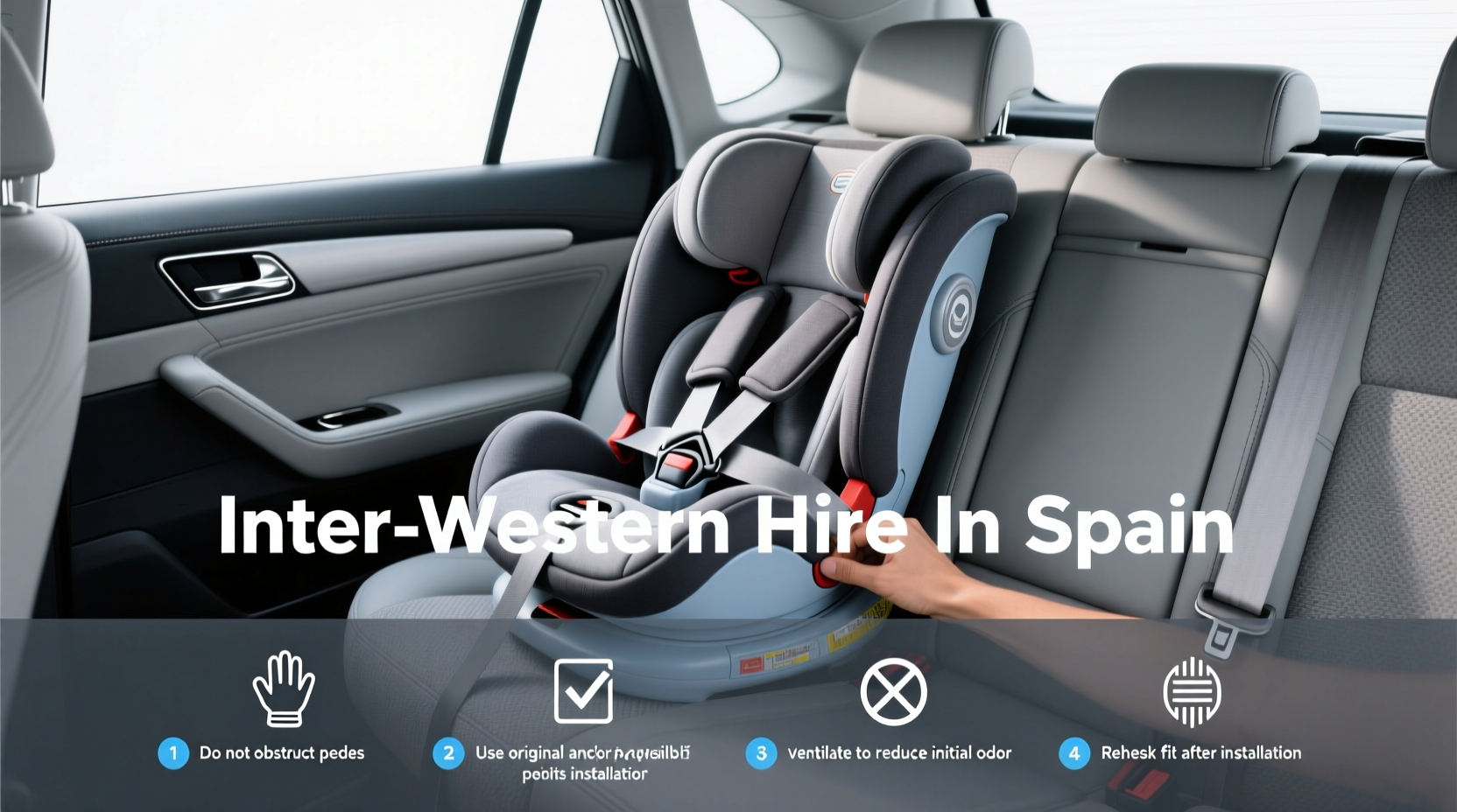 How to Choose Car Hire Child Seats Spain: Buying Guide