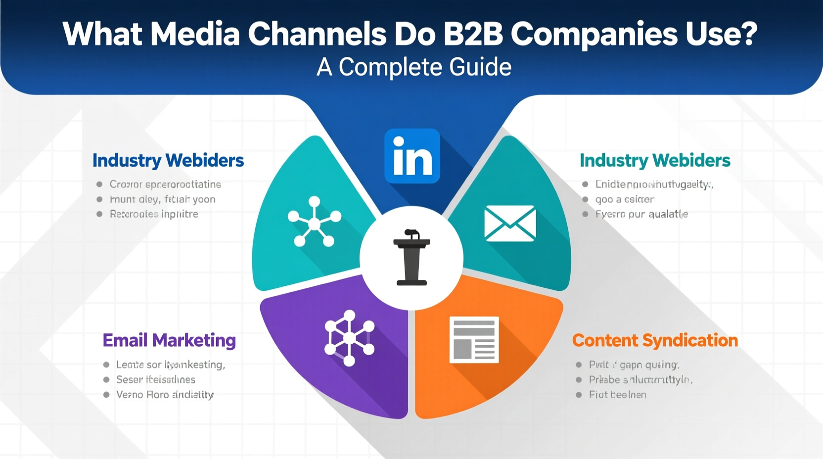 what media channels does b2b use