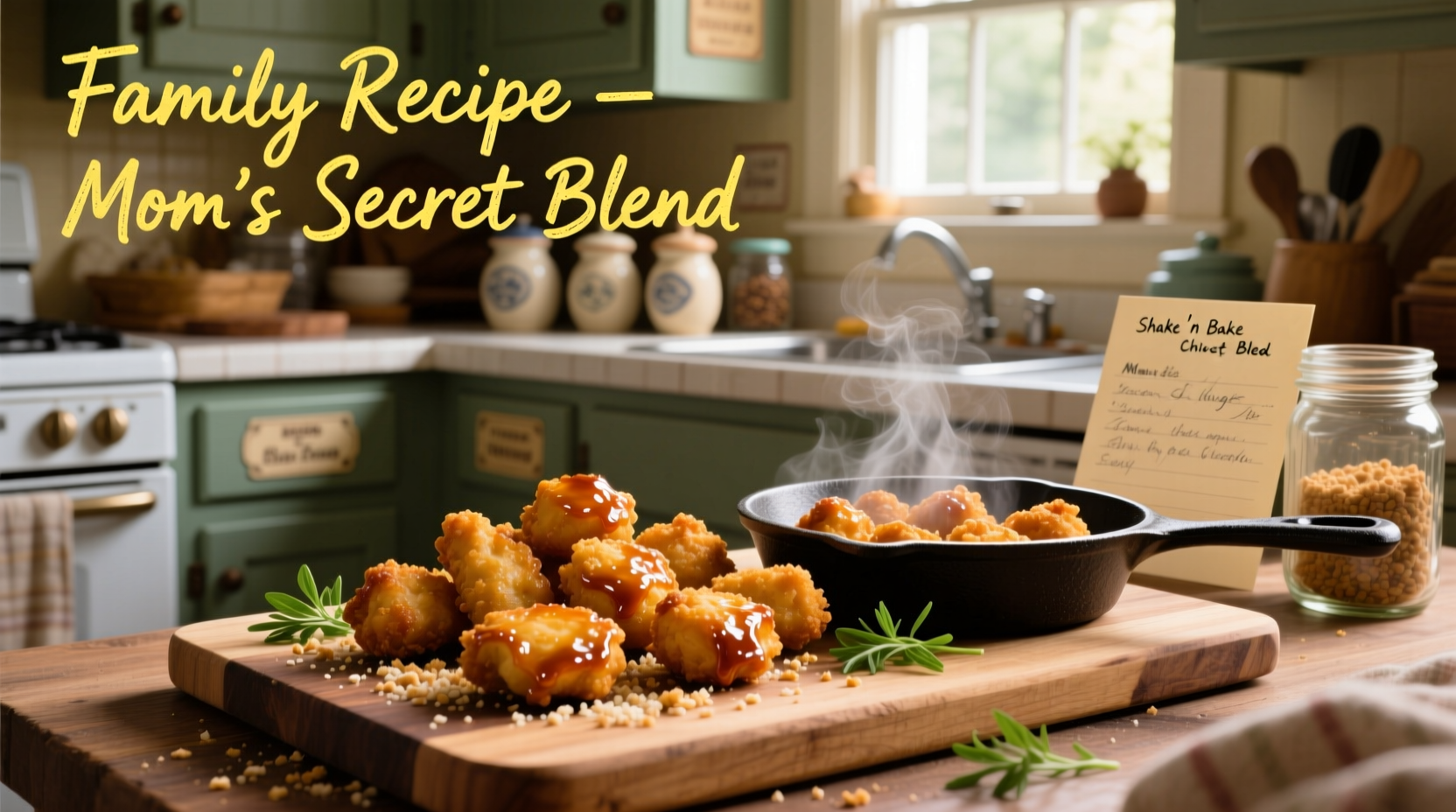 homemade shake and bake