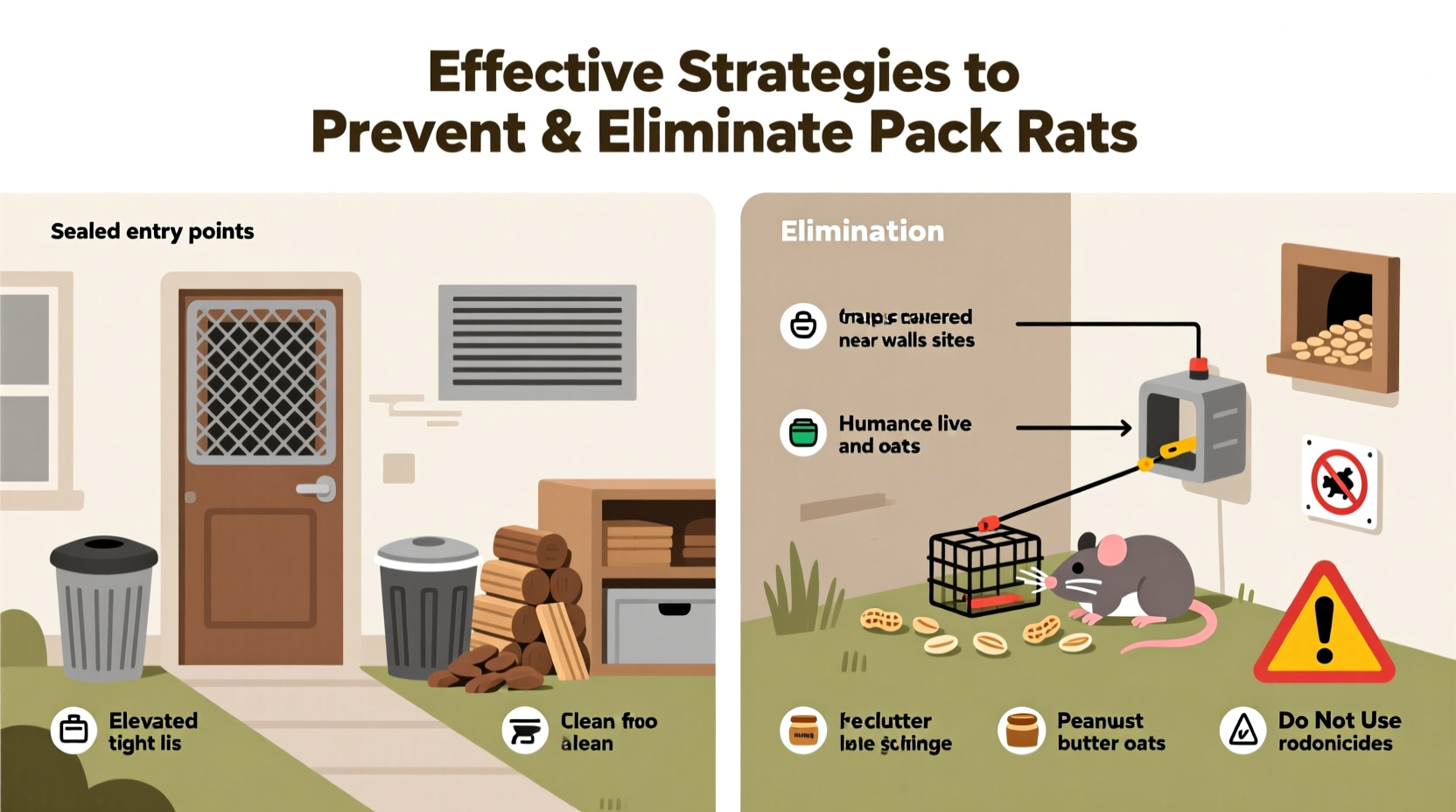 effective strategies to prevent and eliminate pack rats from your property