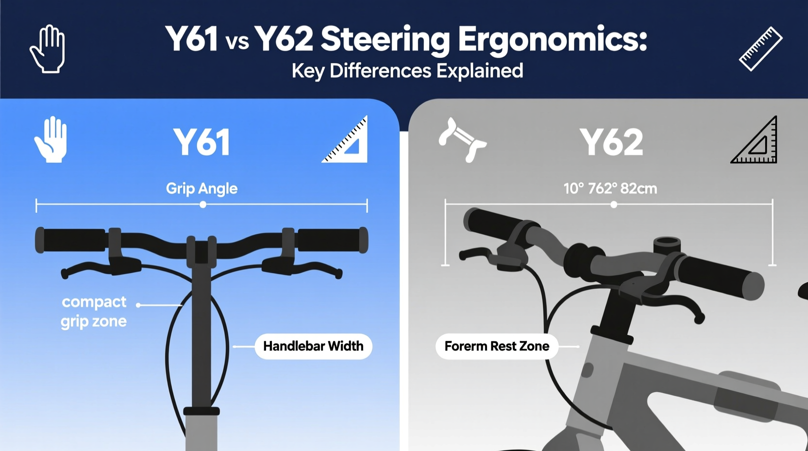 y61 vs y62 steering ergo