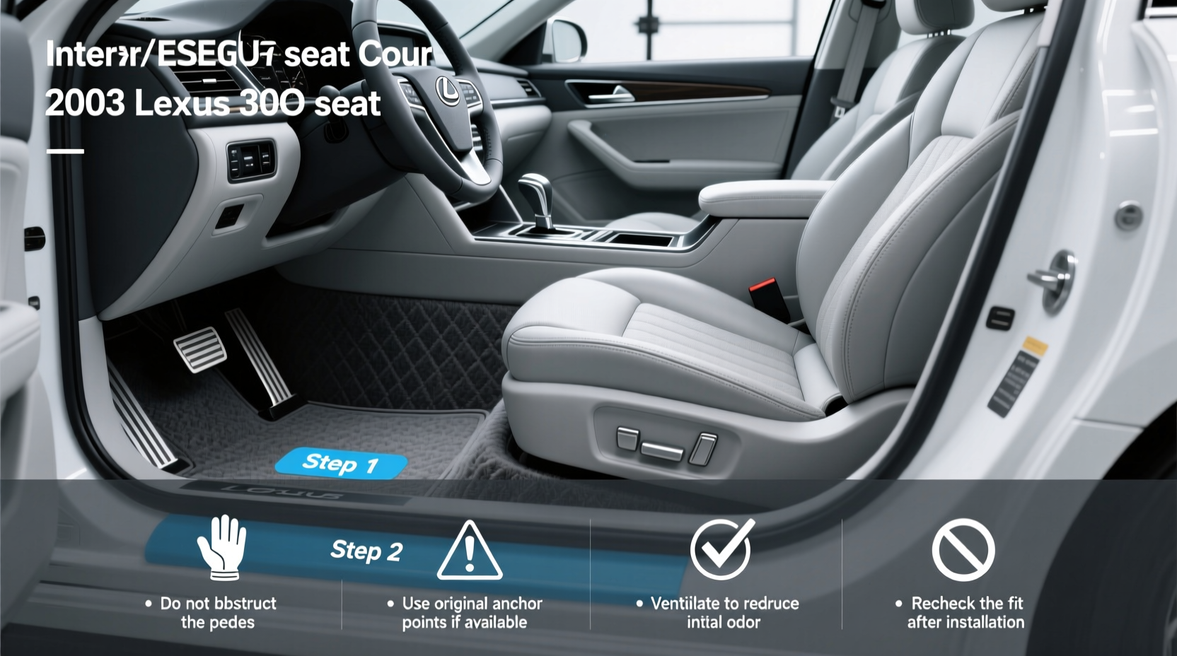 2003 Lexus ES300 Seat Covers Buying Guide