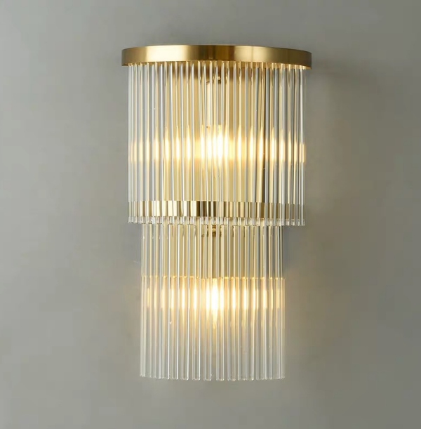 Antique Crystal wall Light New Vintage Nordic Mounted Art Deco Wall Lamp Modern