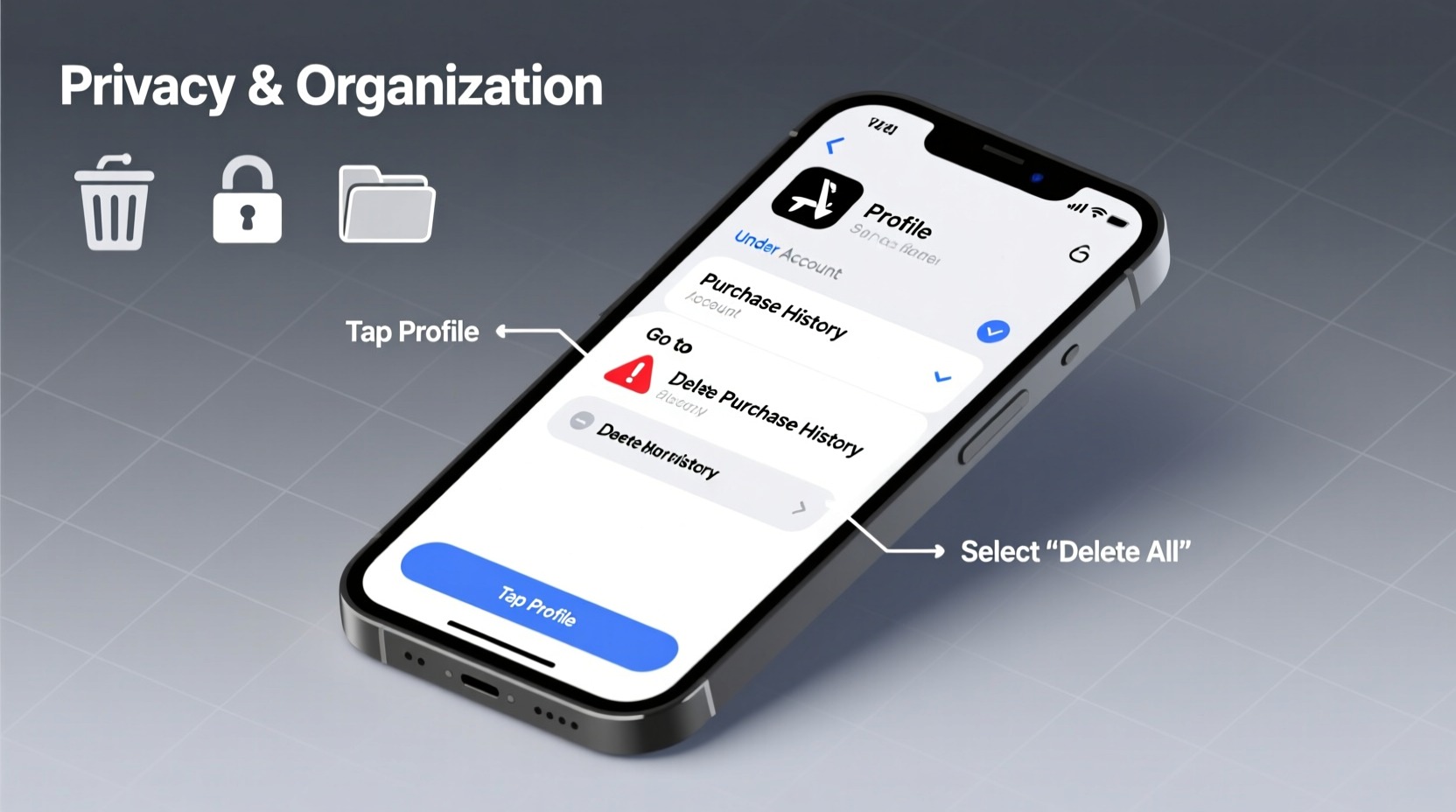 how to clear and manage your app store history for privacy and organization