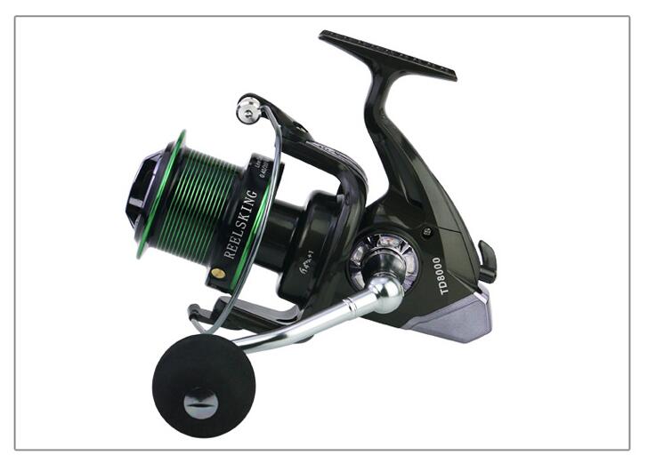 VINGVO Roue de poisson DEUKIO 5 + 1BB moulinet de pêche 7.1: 1 bobine en métal à grande vitesse