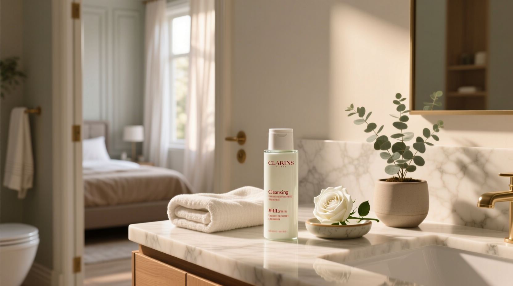 clarins cleansing milk guide