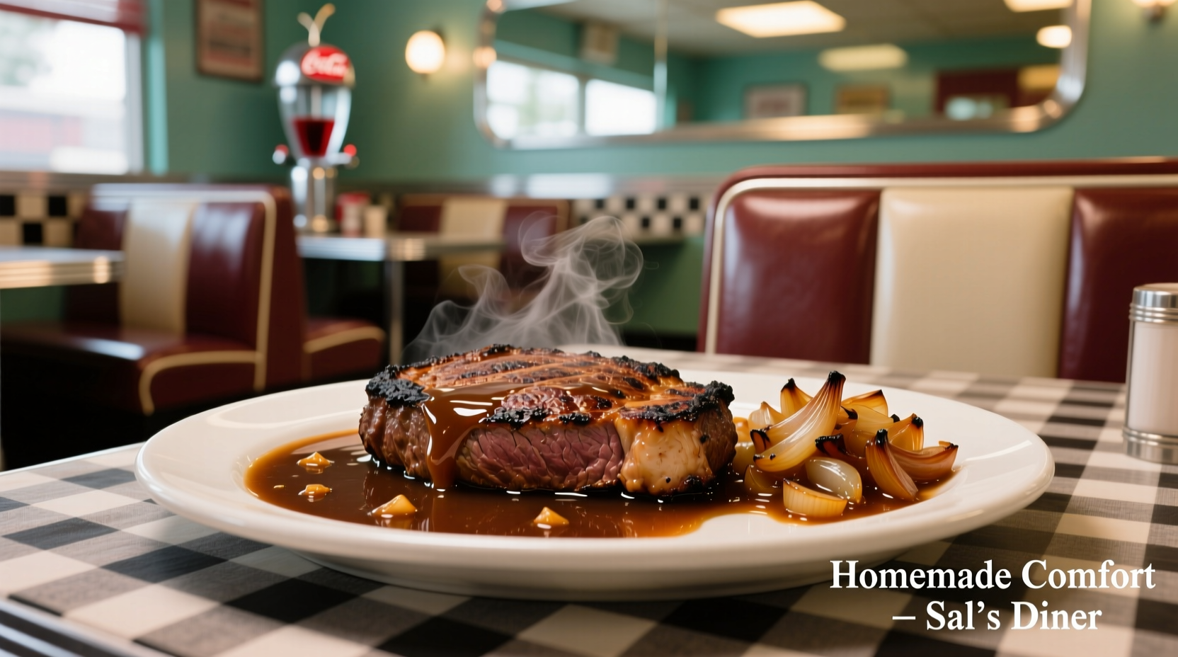 salisbury steak with onion gravy