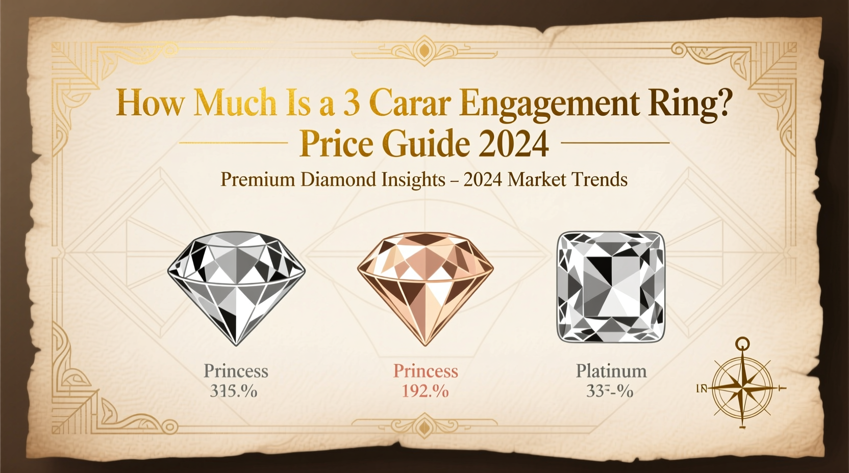 Skip the carat-only obsession: a 3-carat engagement ring’s true cost depends on how it makes you feel—not just how it looks