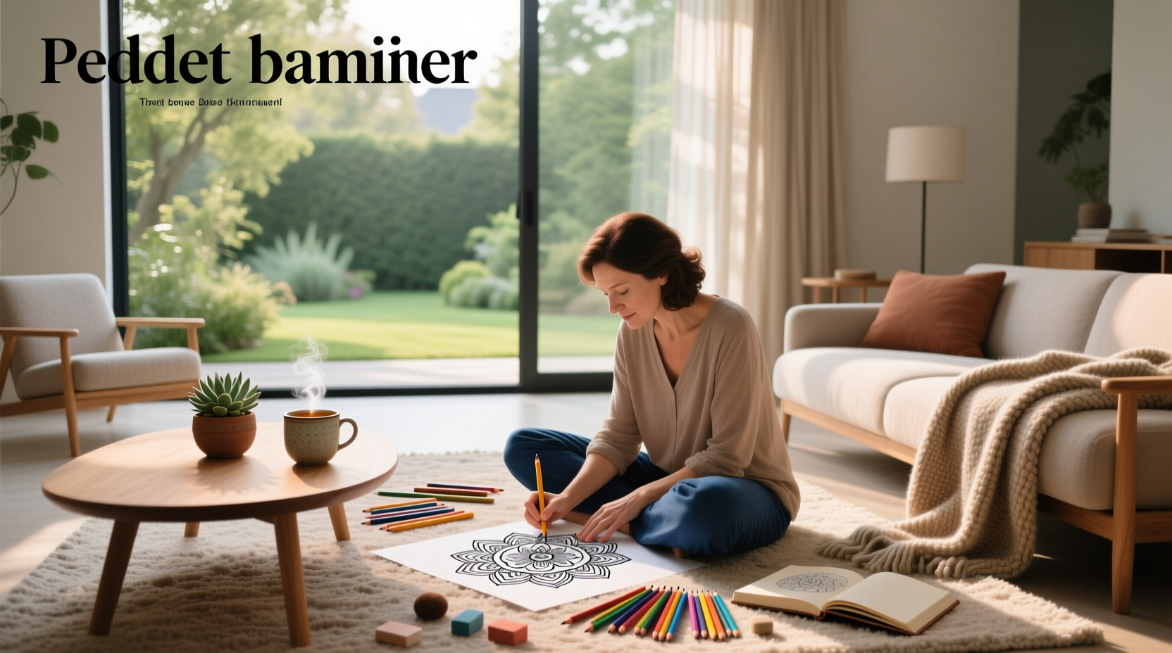 mindful coloring guide for stress relief