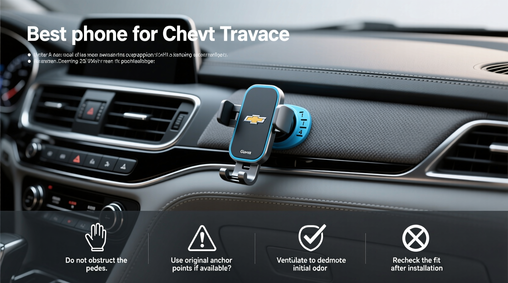 How to Choose Best Phone Mount Chevy Traverse: Buying Guide