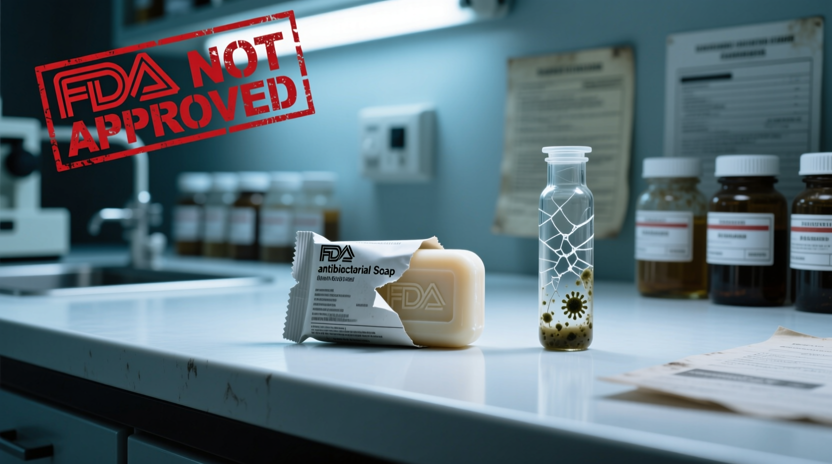 antibacterial soap is no longer fda approved